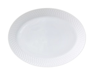 Bernardaud, Twist White, Oval platter