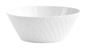 Bernardaud, Twist White, Salad bowl