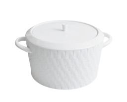 Bernardaud, Twist White, Soup tureen