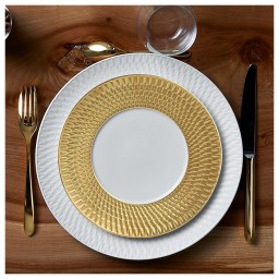 Bernardaud, Twist Gold, Salad plate