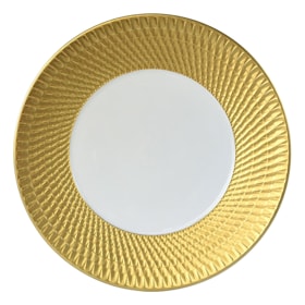 Bernardaud, Twist Gold, Presentation plate