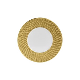 Bernardaud, Twist Gold, Bread and butter plate