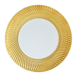 Bernardaud, Twist Gold, Dinner plate