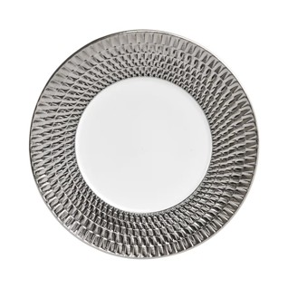 Bernardaud, Twist Platinum, Bread and butter plate