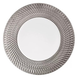 Bernardaud, Twist Platinum, Dinner plate