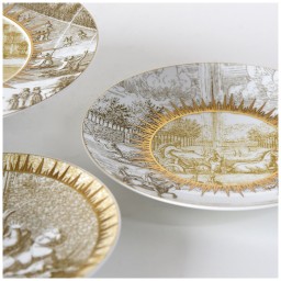 Bernardaud, Versailles Enchanté, Coupe bread and butter plate