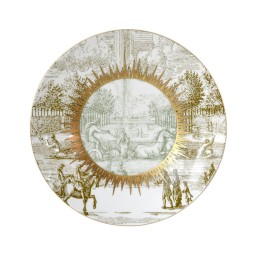 Bernardaud, Versailles Enchanté, Coupe salad plate