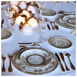 Bernardaud, Versailles Enchanté, Salad plate