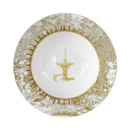 Bernardaud, Versailles Enchanté, Deep rim soup plate