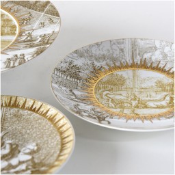 Bernardaud, Versailles Enchanté, Presentation plate