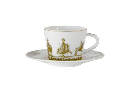 Bernardaud, Versailles Enchanté, Espresso cup and saucer