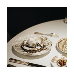 Bernardaud, Versailles Enchanté, Espresso cup and saucer