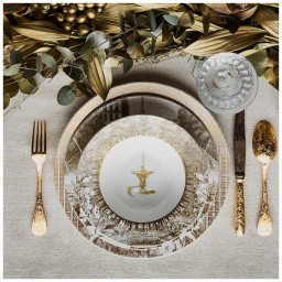 Bernardaud, Versailles Enchanté, Open vegetable dish