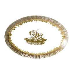 Bernardaud, Versailles Enchanté, Oval platter