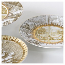 Bernardaud, Versailles Enchanté, Oval platter