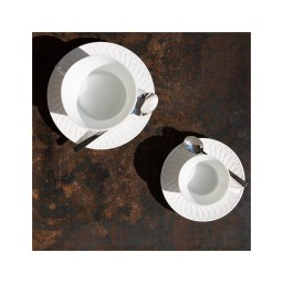 Bernardaud, Twist White, Sugar bowl