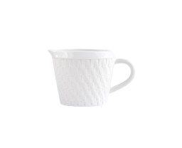 Bernardaud, Twist White, Creamer