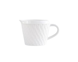 Bernardaud, Twist White, Creamer