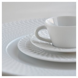 Bernardaud, Twist White, Oval platter