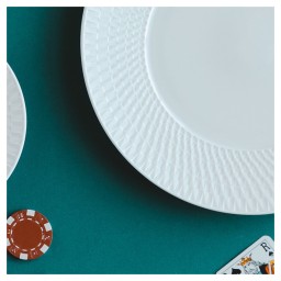 Bernardaud, Twist White, Oval platter