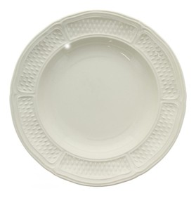 Gien, Pont aux Choux White, Soup plates, set of 4