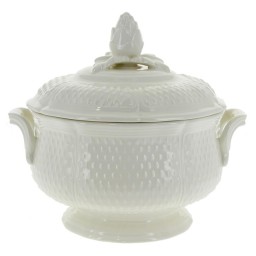 Gien, Pont aux Choux White, Serving dish with lid