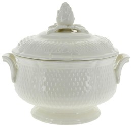 Gien, Pont aux Choux White, Serving dish with lid