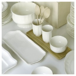 Gien, Pont aux Choux White, Side plate