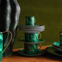 L'Objet, Malachite, Tea cup - photo 2