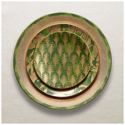 L'Objet, Fortuny, Set of 4 assorted dessert plates