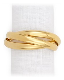 L'Objet, Napkin Jewels, Three-ring Napkin rings, set of 4