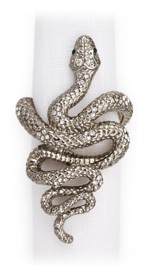 L'Objet, Napkin Jewels, Snake Napkin rings, set of 4