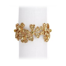 L'Objet, Napkin Jewels, Garland Napkin rings, set of 4