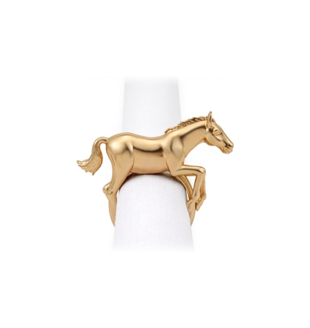 L'Objet, Napkin Jewels, Horse Napkin rings, set of 4