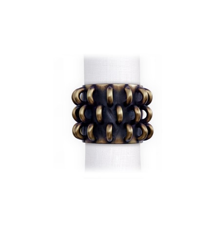 L'Objet, Napkin Jewels, Tulum Cuff Napkin rings, set of 4
