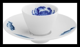 Hering Berlin, Ocean, Espresso bowl and saucer