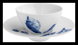 Hering Berlin, Ocean, Caffé latte, soup bowl and saucer