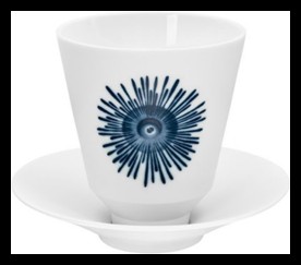 Hering Berlin, Ocean, Beaker with saucer