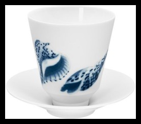 Hering Berlin, Ocean, Beaker with saucer