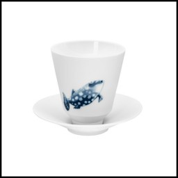 Hering Berlin, Ocean, Beaker with saucer
