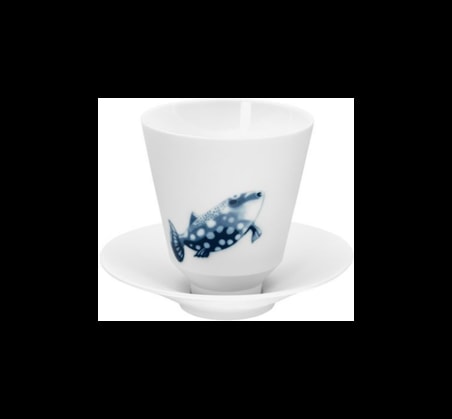 Hering Berlin, Ocean, Beaker with saucer