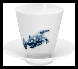 Hering Berlin, Ocean, Beaker with saucer