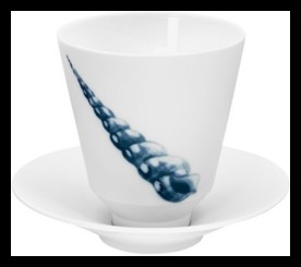 Hering Berlin, Ocean, Beaker with saucer