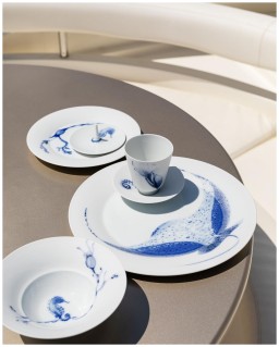 Hering Berlin, Ocean, Beaker with saucer