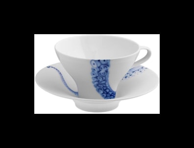 Hering Berlin, Ocean, Coffee/tea cup with saucer