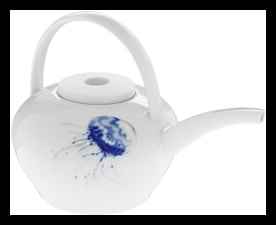 Hering Berlin, Ocean, Teapot with handle