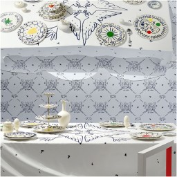 Gien, L'Archipel Sentimental, Square tablecloth