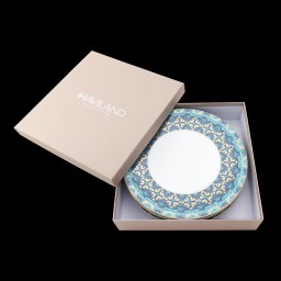 Haviland, Portofino, Set of 4 dessert plates