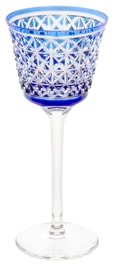 Cristallerie de Montbronn, Saphir, Red wine glass