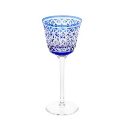 Cristallerie de Montbronn, Saphir, White wine glass